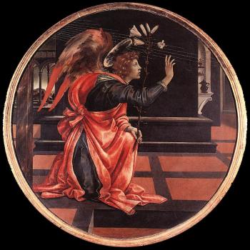 Filippino Lippi : Gabriel from the Annunciation